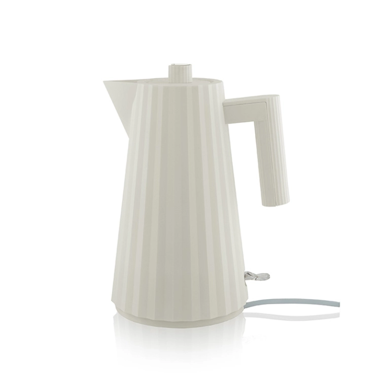 Café & Thé Bouilloire électrique PLISSÉ 1,7 L Blanc ALESSI