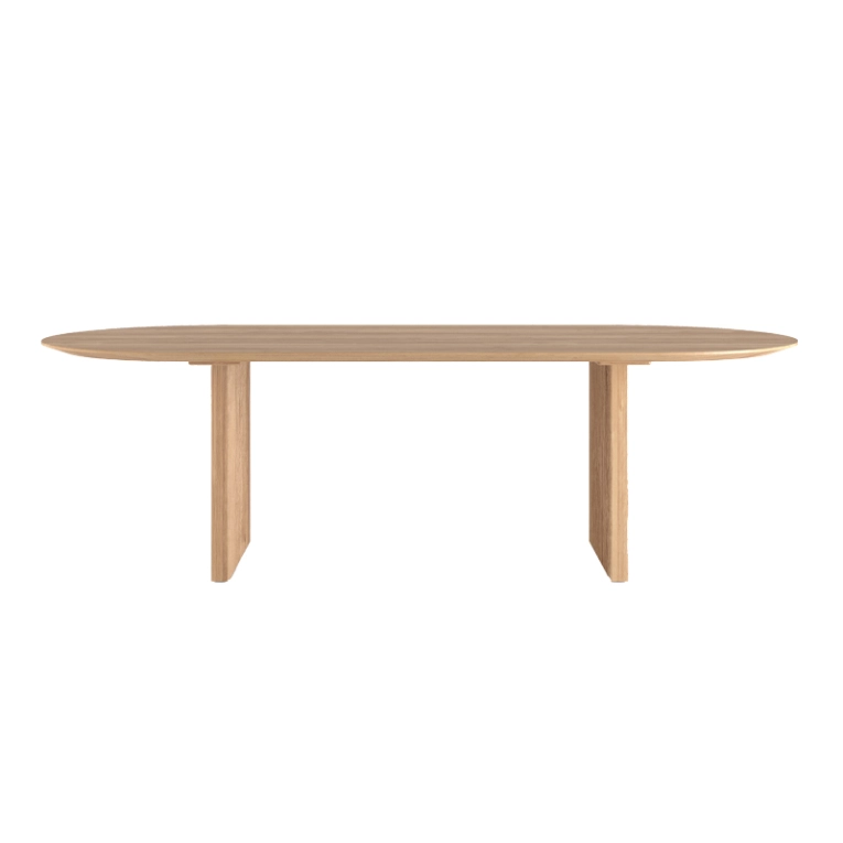Table TEN OVAL Chêne huilé DK3