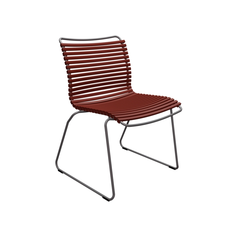 Chaise extérieur Chaise CLICK Paprika HOUE