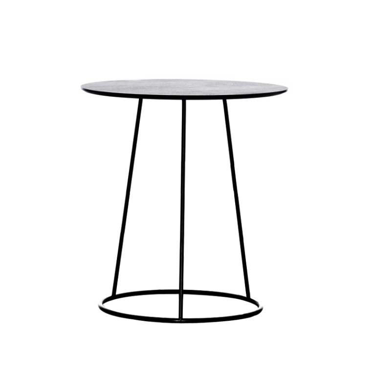 Table d'appoint guéridon BREEZE Ø 46 Noir SWEDESE