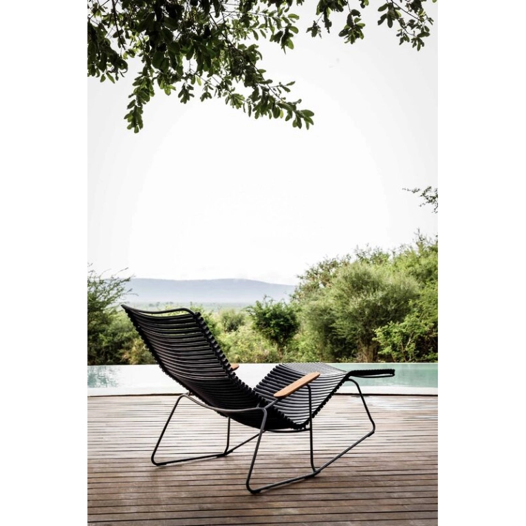 Bain de soleil, chaise longue et hamac Sunrocker CLICK Blanc HOUE