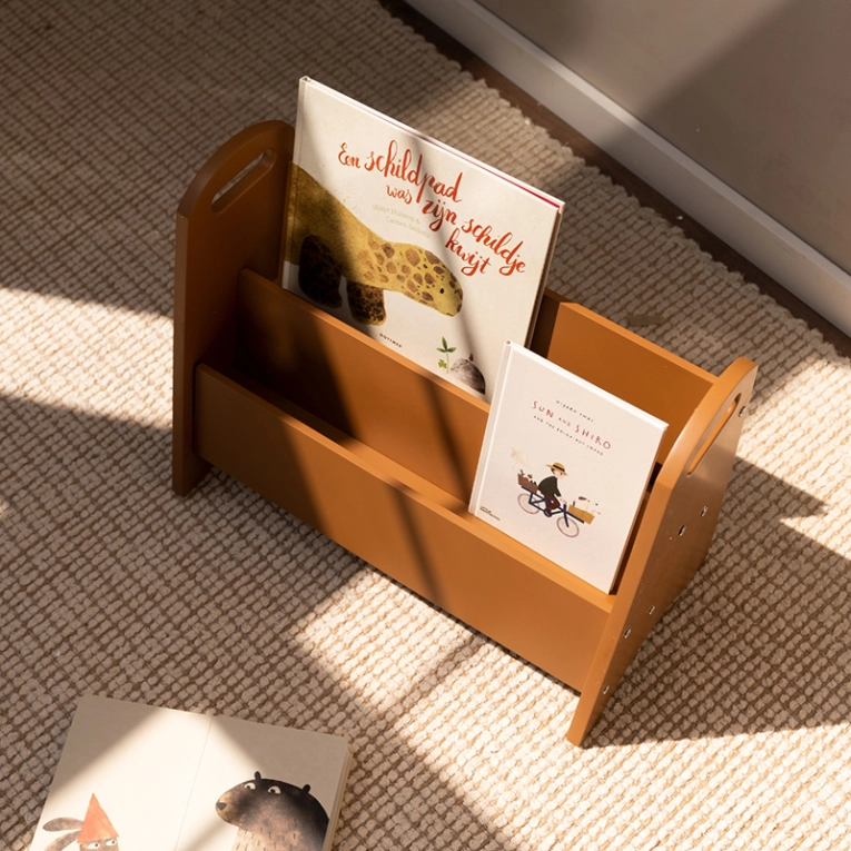 Rangement enfant Rangement livres BOOK HOLDER Marron NOFRED
