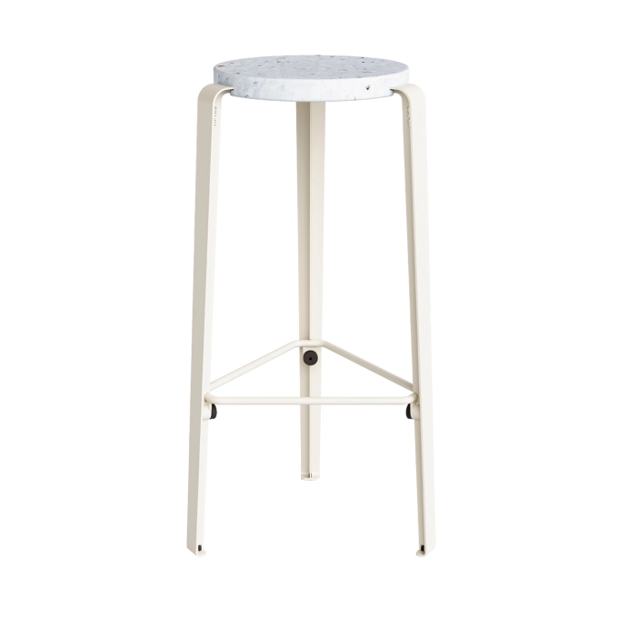 Bar Stool BIG LOU Venezia/Cream White TIPTOE