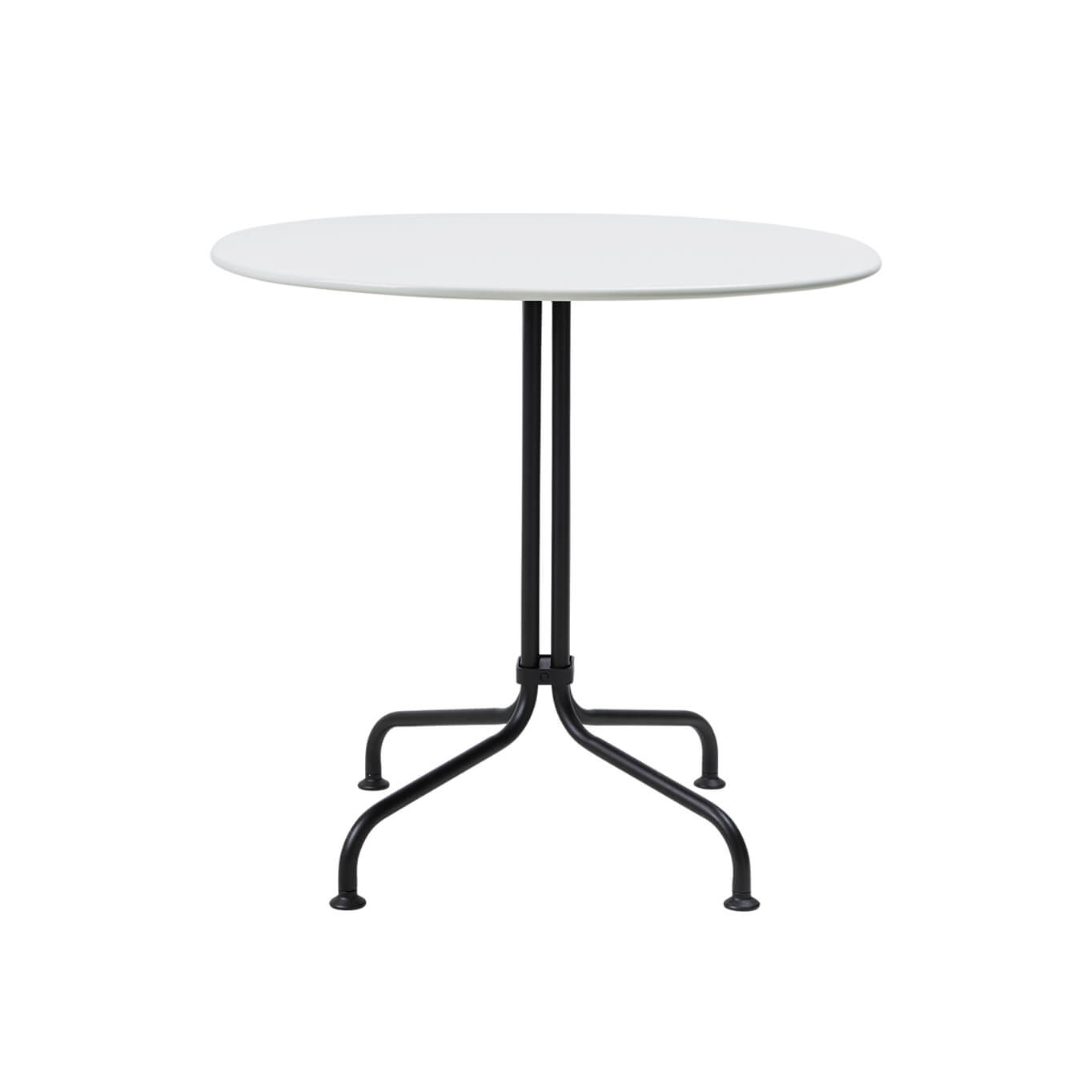 Table extérieure CARMEL BISTRO H 74 Blanc coquille GUBI