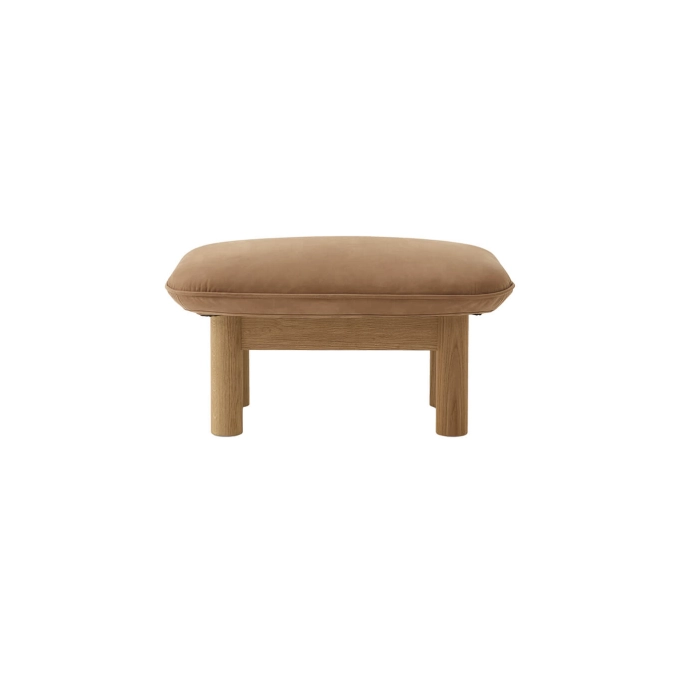 Pouf BRASILIA Chêne/ Dunes Camel 21004 AUDO COPENHAGEN
