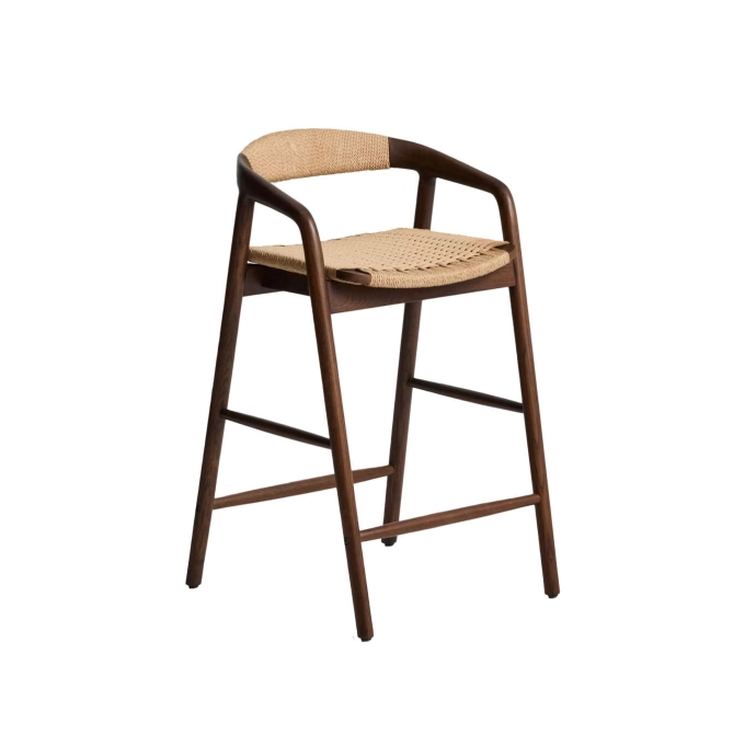DERILE H 65 Chêne Naturel / Corde Beige KAVE HOME