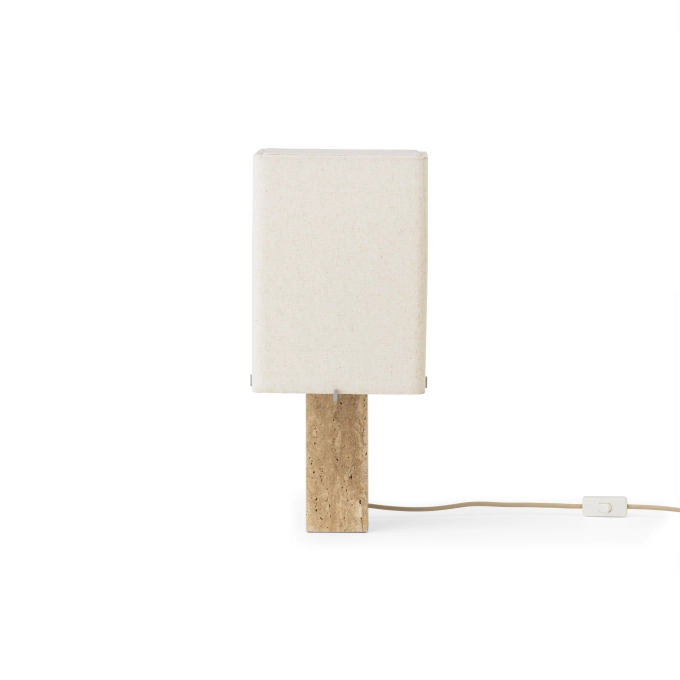 Lampe à poser NONNA H 49 cm Travertin AUDO COPENHAGEN
