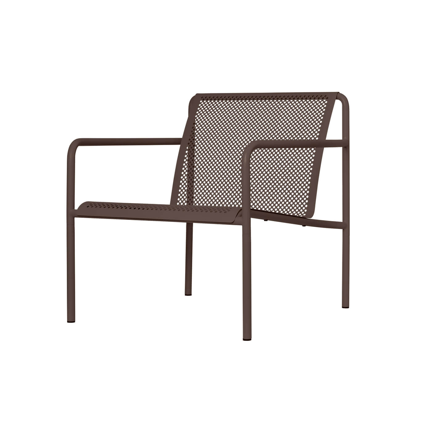 Outdoor Lounge Chair DAPPLE Lounge Dark Chocolate FERM LIVING