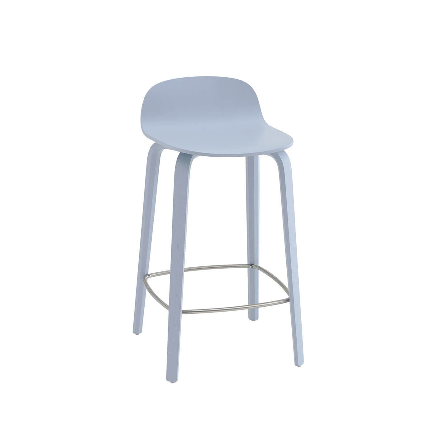 Tabouret haut VISU BARSTOOL Bleu clair MUUTO