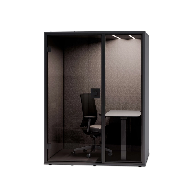 Acoustic Pod BA WORK Closed back Black BERLIN ACOUSTICS