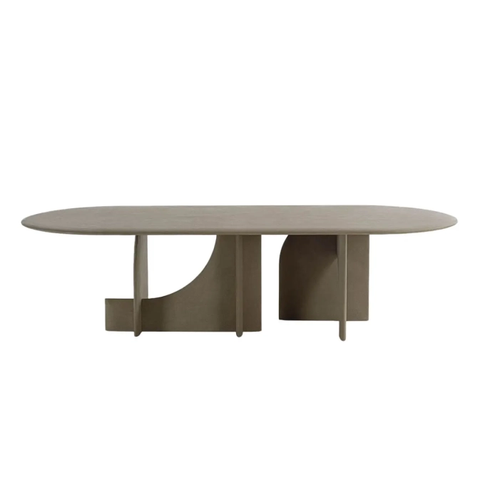 Dining Table SELCE-T L 300 Bruciato GALLOTTI & RADICE