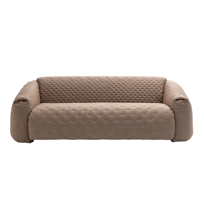 Canapé lit QUILT Marron CAMPEGGI