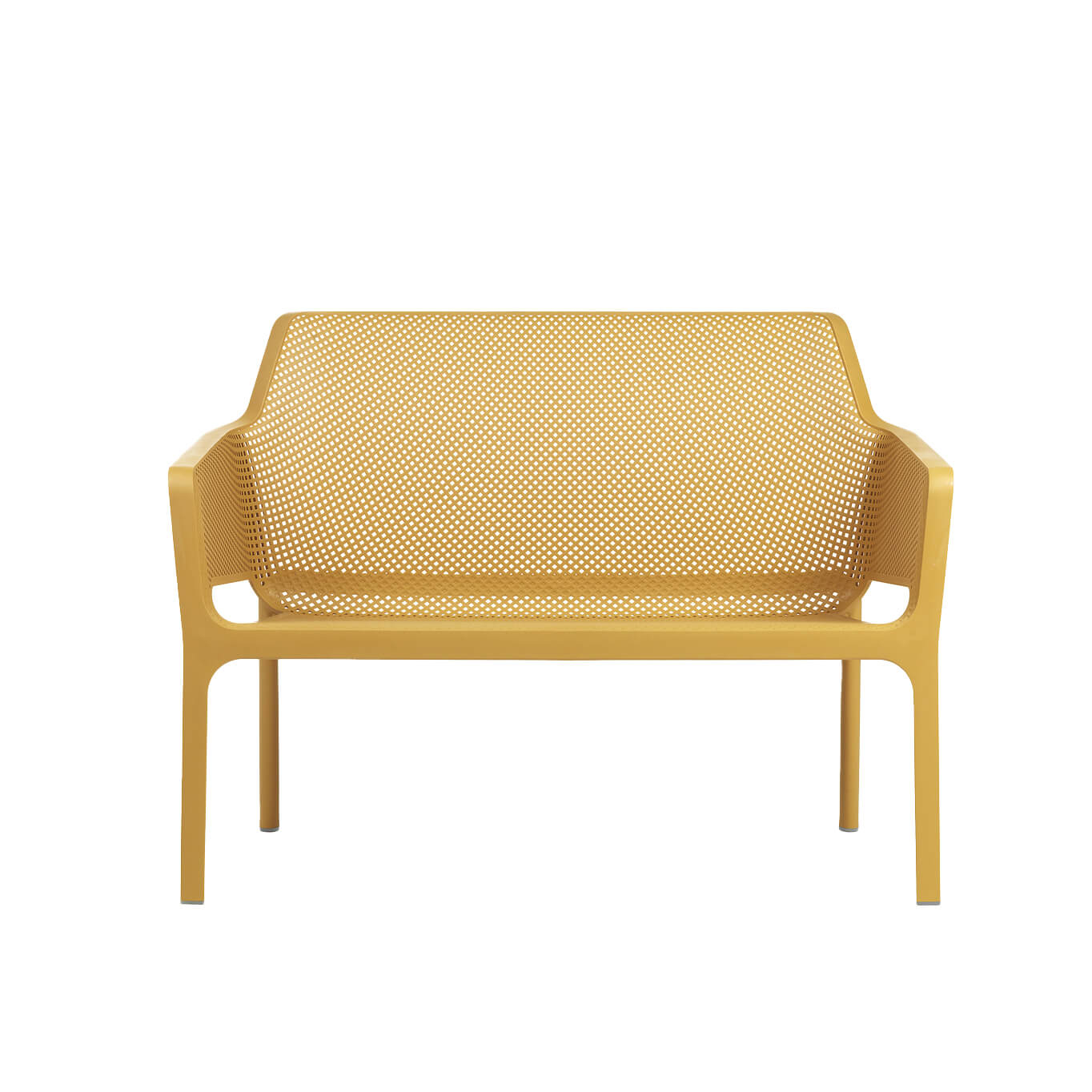Outdoor Bench NET Mustard NARDI