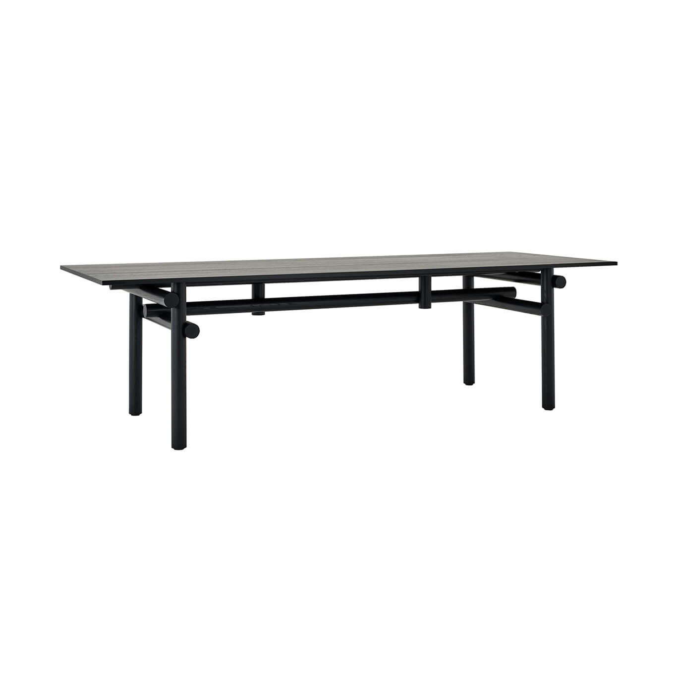 Table MUECKE L 198 Noir ébène KNOLL