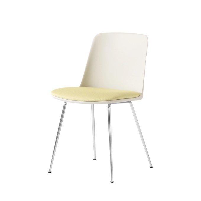 Dining Chair RELY HW7 Oyster/Fuse 0421 AND TRADITION