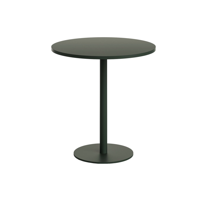 Table extérieure MOKA OUTDOOR Vert Forêt Ø 70 TIPTOE