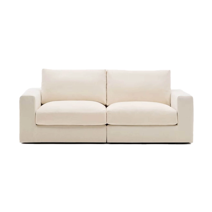 ALEA modulable 3 places Chenille Ecru KAVE HOME