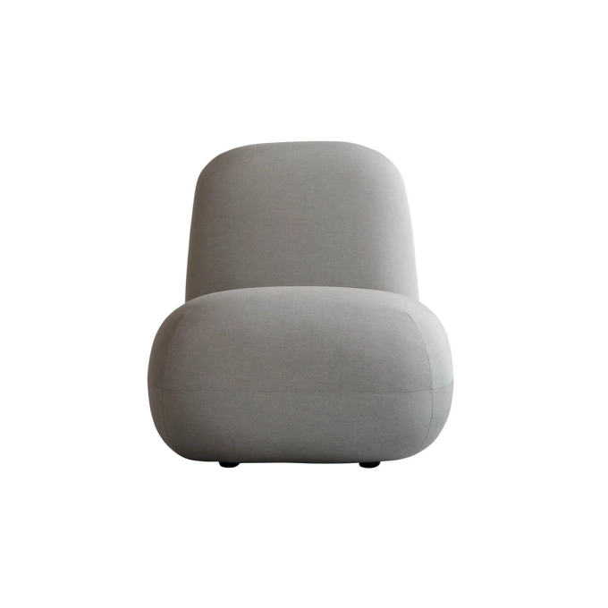 Easy chair TOE CHAIR FLAT Taupe Sunproof 101 COPENHAGEN