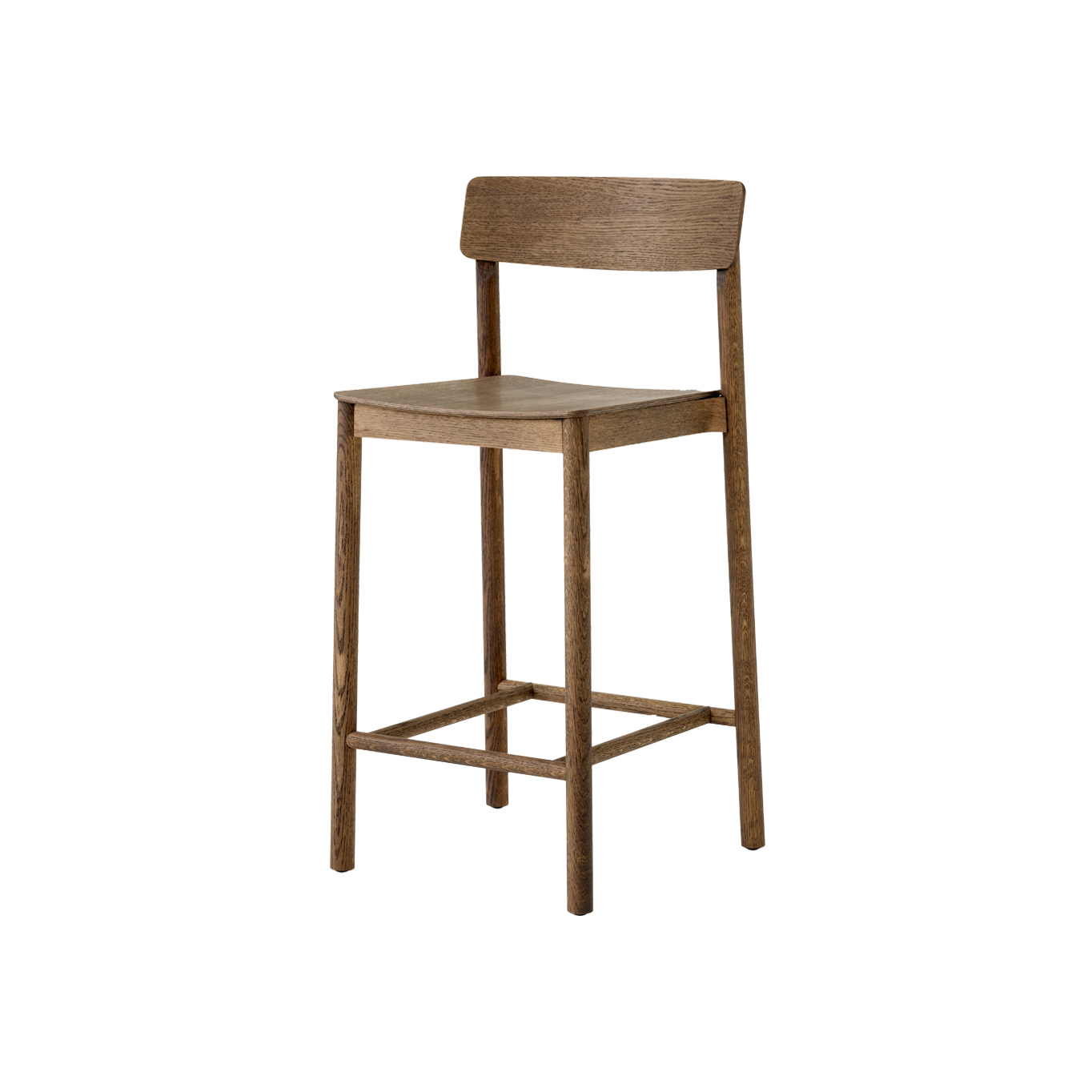 Tabouret haut BETTY TK13 Chêne fumé AND TRADITION