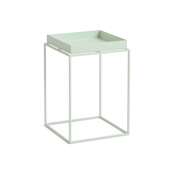 Table basse TRAY 30 x 30 High Menthe HAY