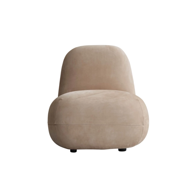 Fauteuil TOE CHAIR FLAT Nubuck 101 COPENHAGEN