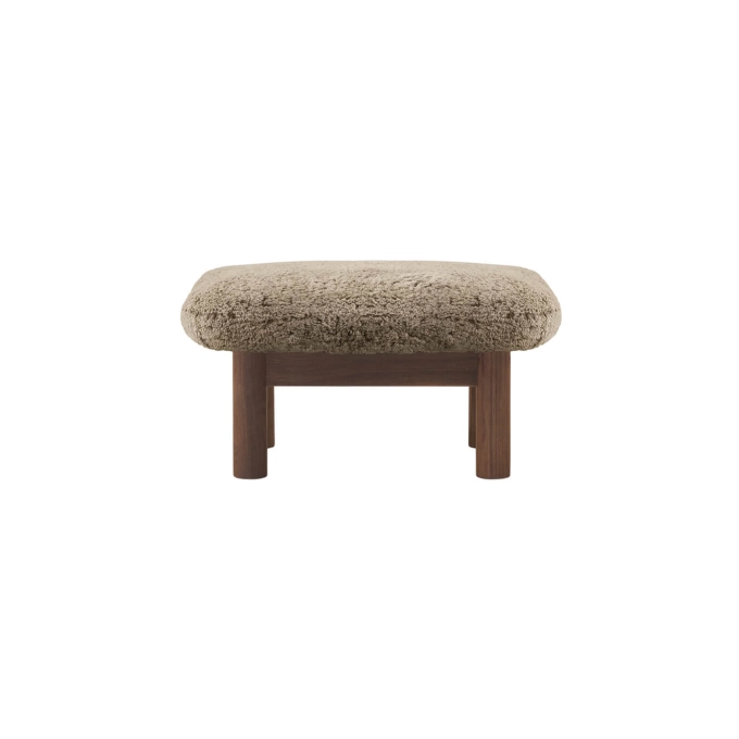 Pouf BRASILIA Noyer Sheepskin Sahara AUDO COPENHAGEN