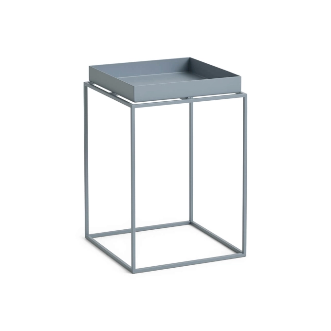 Coffee Table TRAY 30 x 30 High Blue HAY