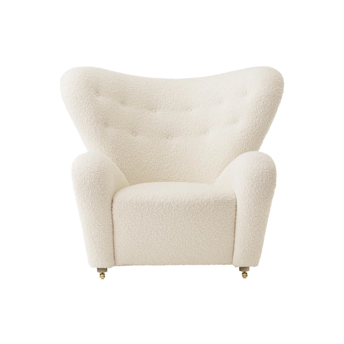 Easy chair THE TIRED MAN Oak/ Baena 14 AUDO COPENHAGEN