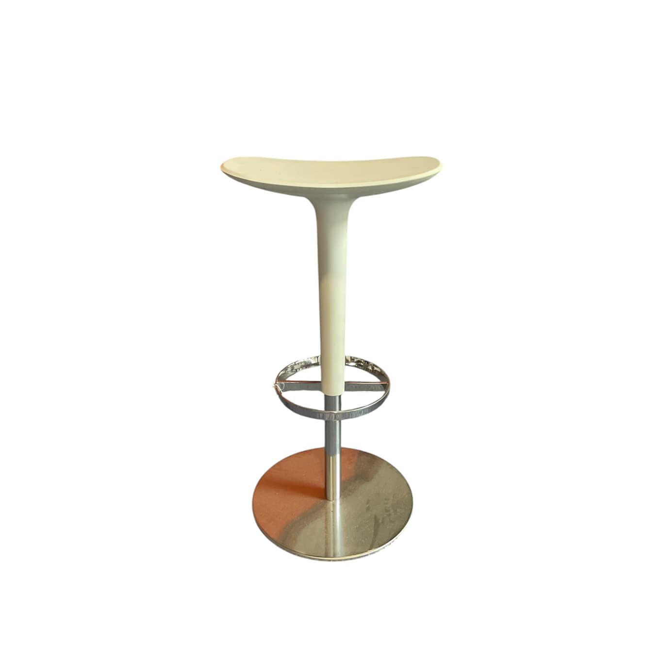 Tabouret haut BABAR Blanc/Blanc ARPER