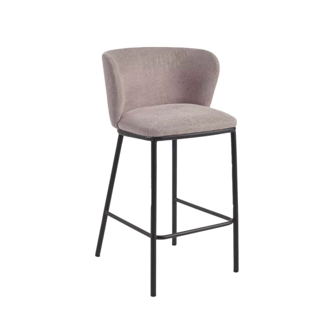 CISELIA H 65 Chenille Marron Clair / Noir KAVE HOME