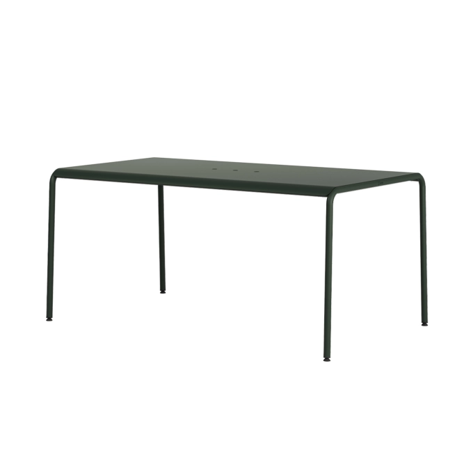 Table extérieure PANORAMA Vert Forêt L 160 TIPTOE