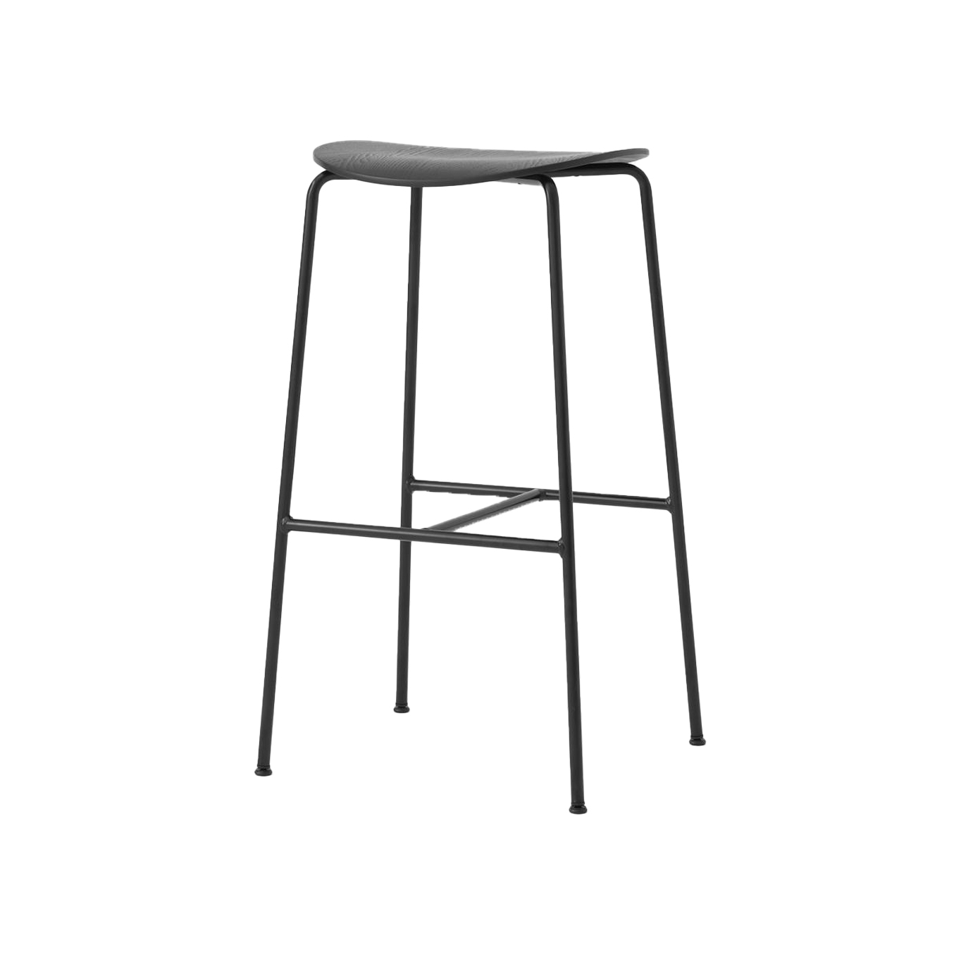 Tabouret haut PAVILION AV38 Chêne Noir AND TRADITION