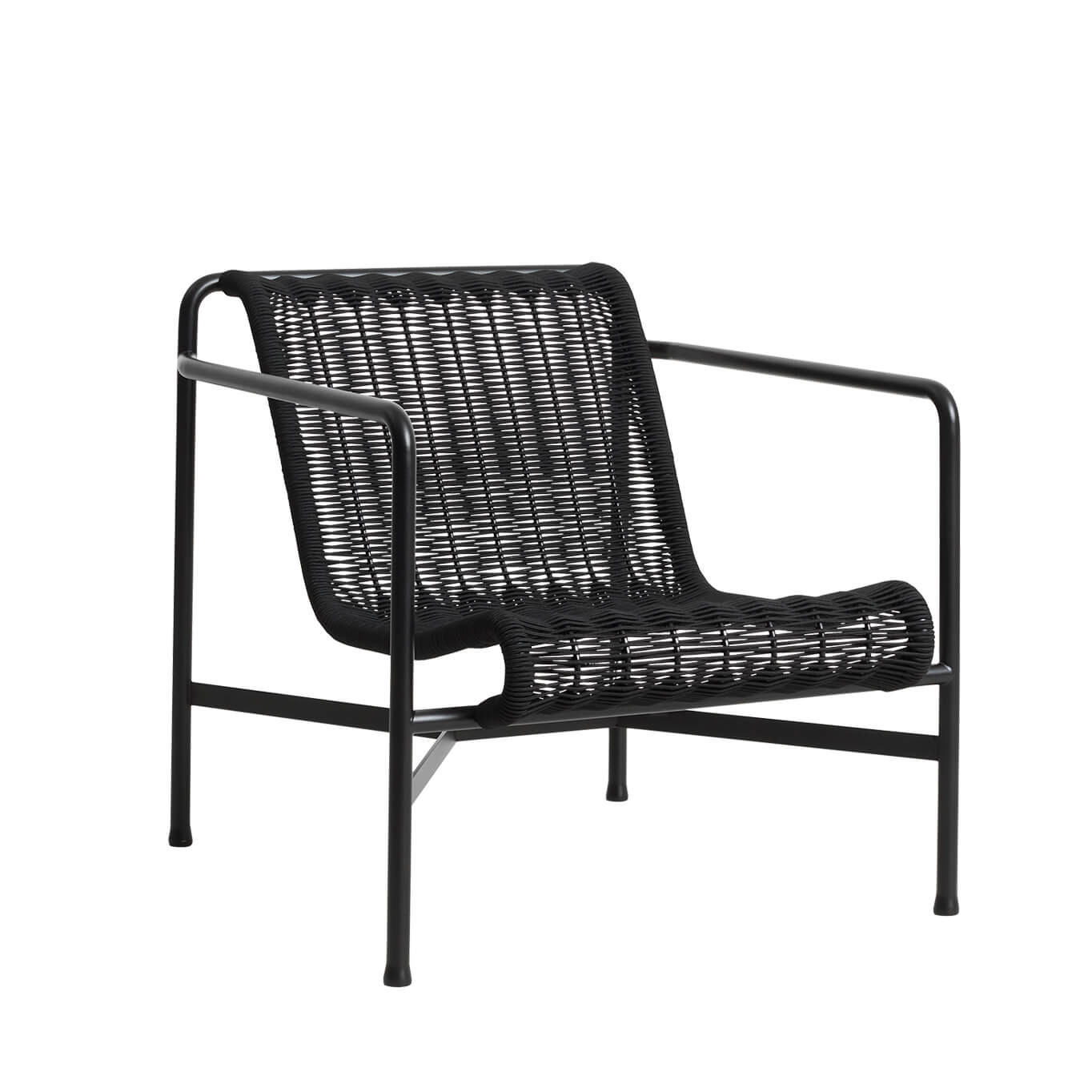 Fauteuil extérieur Fauteuil PALISSADE CORD Anthracite HAY
