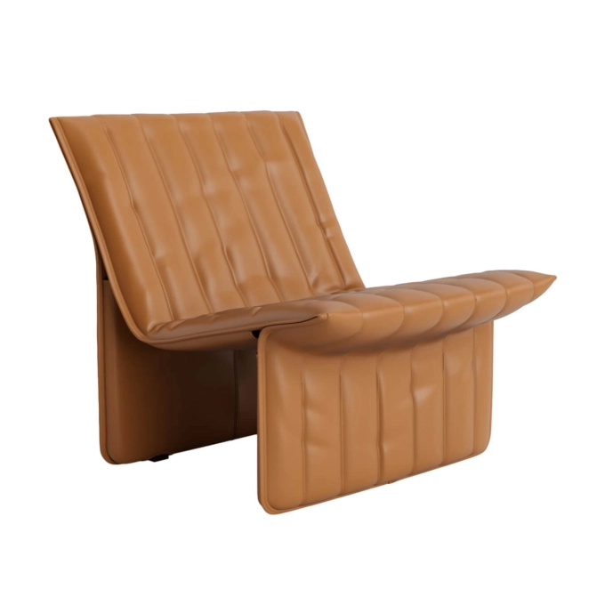 Fauteuil LIMIT Cuir Ultra Cognac NORMANN COPENHAGEN