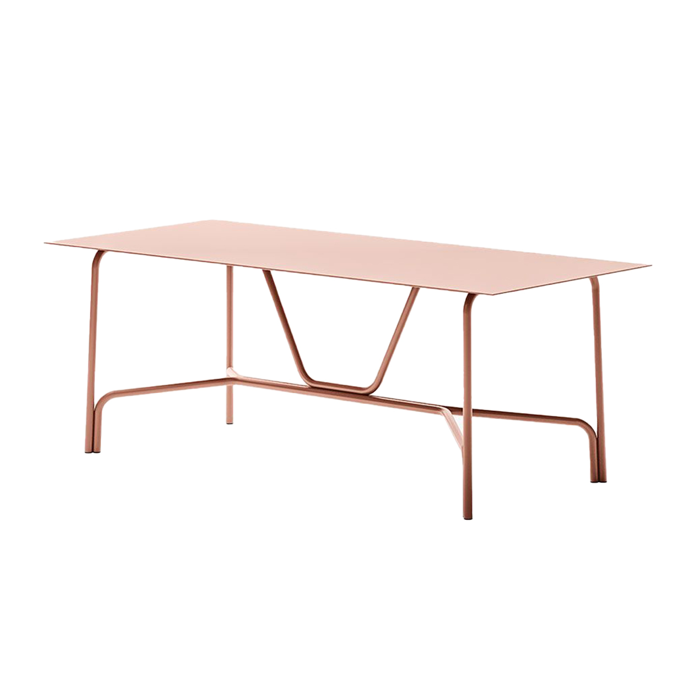 Table extérieure SALO L 203 Terre cuite UNOPIÙ