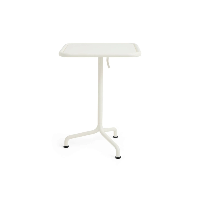 Table extérieure DEVILLE 55x55 Blanc HAY