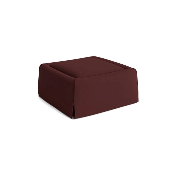 Pouf MIMI 85 x 85 Steelcut 655 Rouge foncé HAY