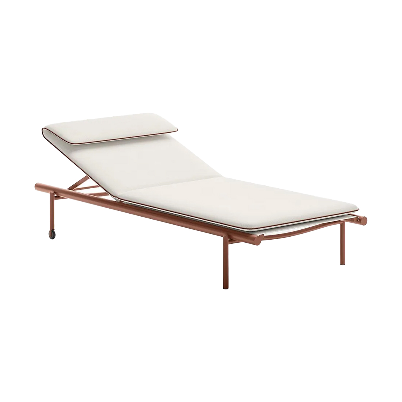 Bain de soleil, chaise longue et hamac SALO Terre cuite/ Nuvola UNOPIÙ