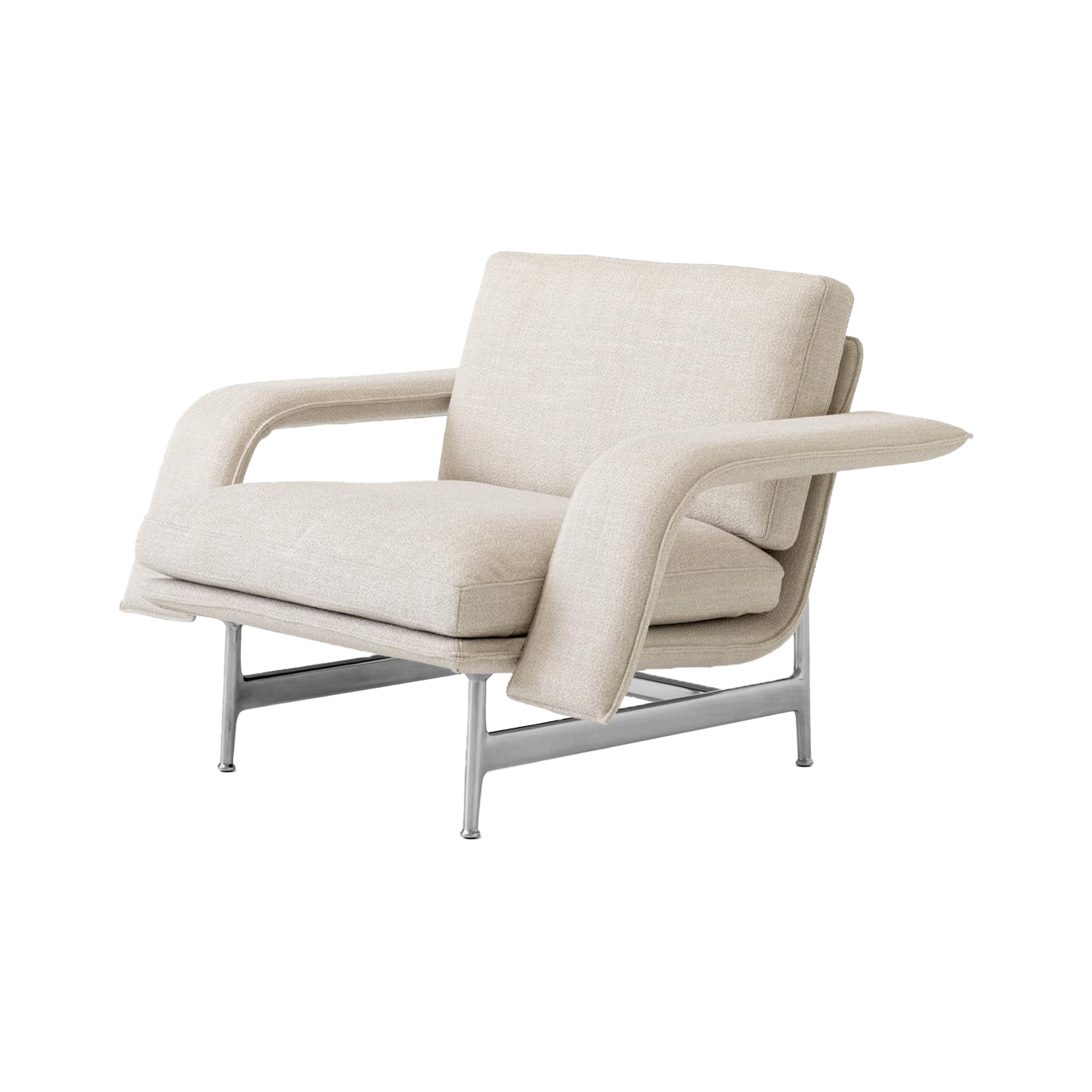 Easy chair MEANTIME AV29 Ecriture 0210 AND TRADITION