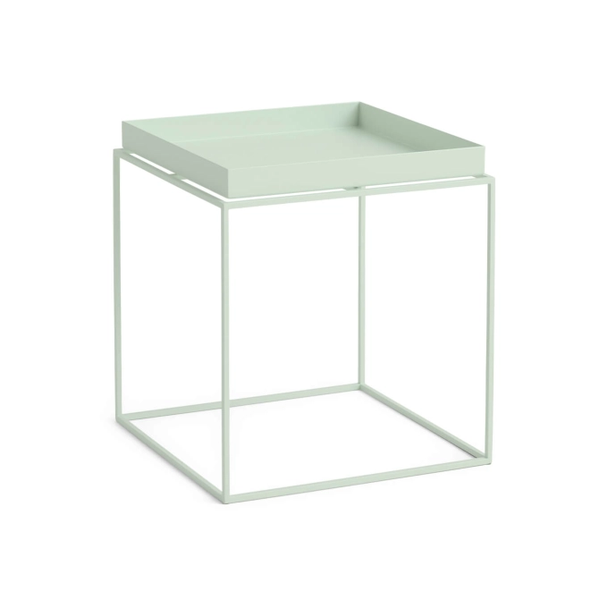 Coffee Table TRAY 40 x 40 Soft Mint HAY