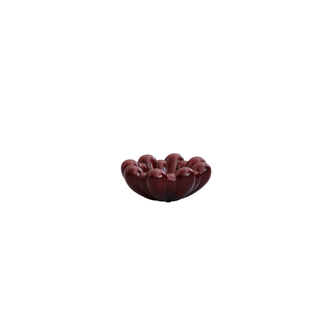 Table Centrepiece BLOOM TRAY mini Maroon 101 COPENHAGEN