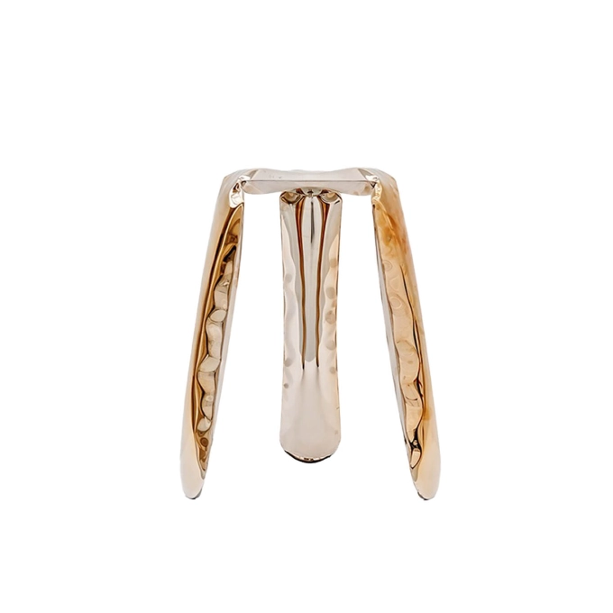 Stool PLOPP KITCHEN Flamed gold ZIETA