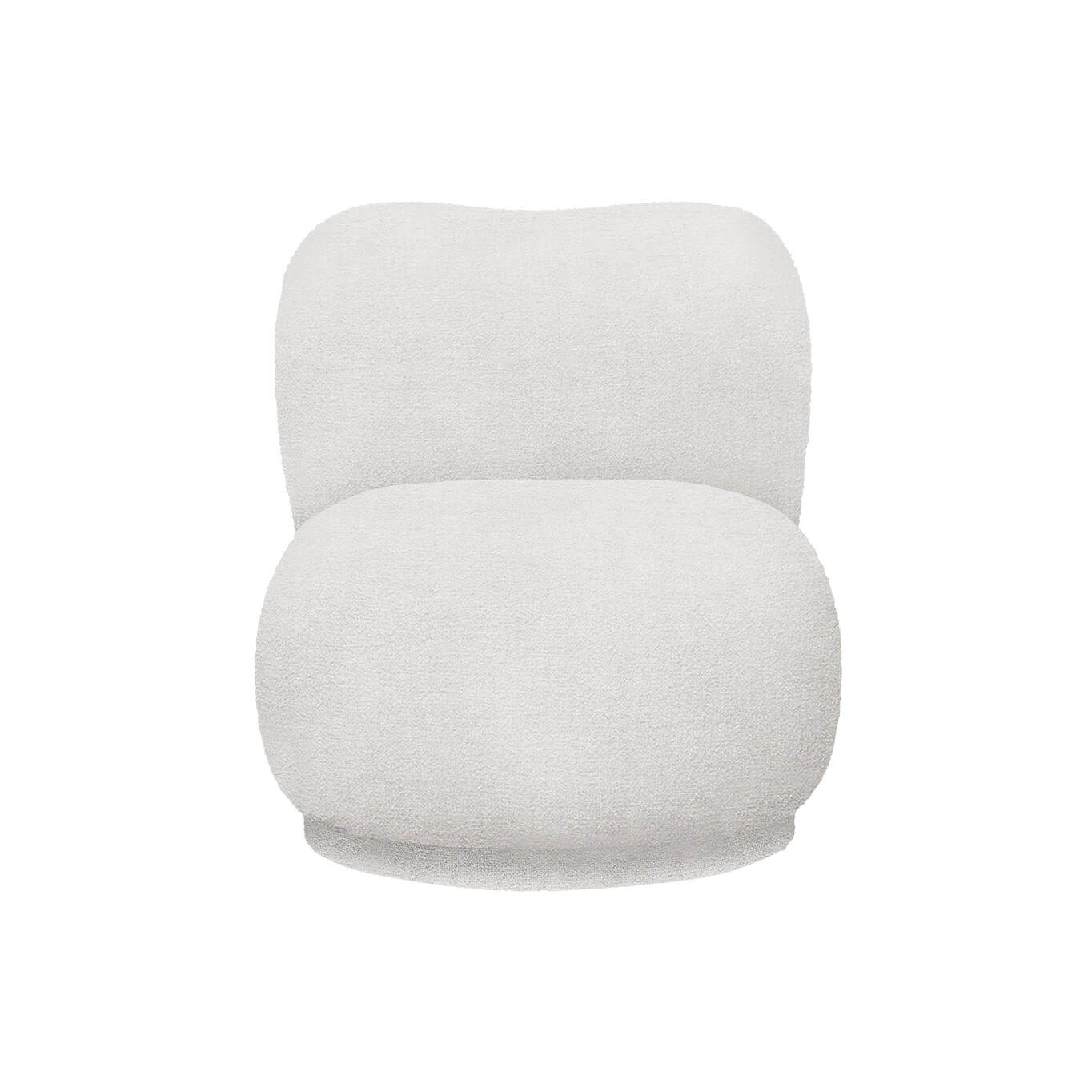Easy chair RICO PICCOLO Fixed Bouclé Off-White FERM LIVING