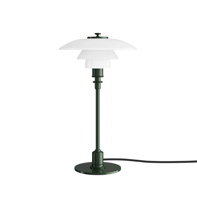Lampe à poser PH 2/1 Vert foncé brillant LOUIS POULSEN
