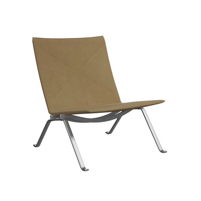 Easy chair PK22 Haze Leather Beige FRITZ HANSEN