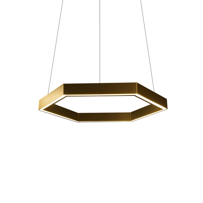 Pendant Light HEX 750 Brass RESIDENT