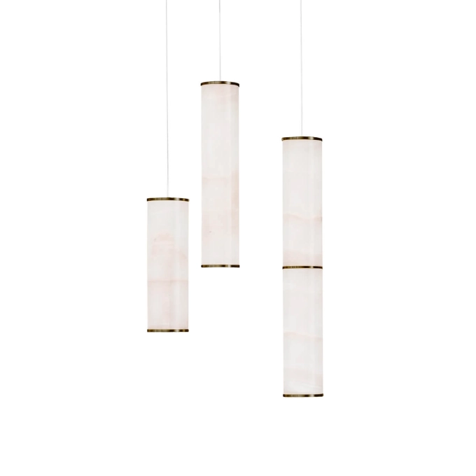 Suspension PARS THREE Acier inoxydable Brossé ANOUR