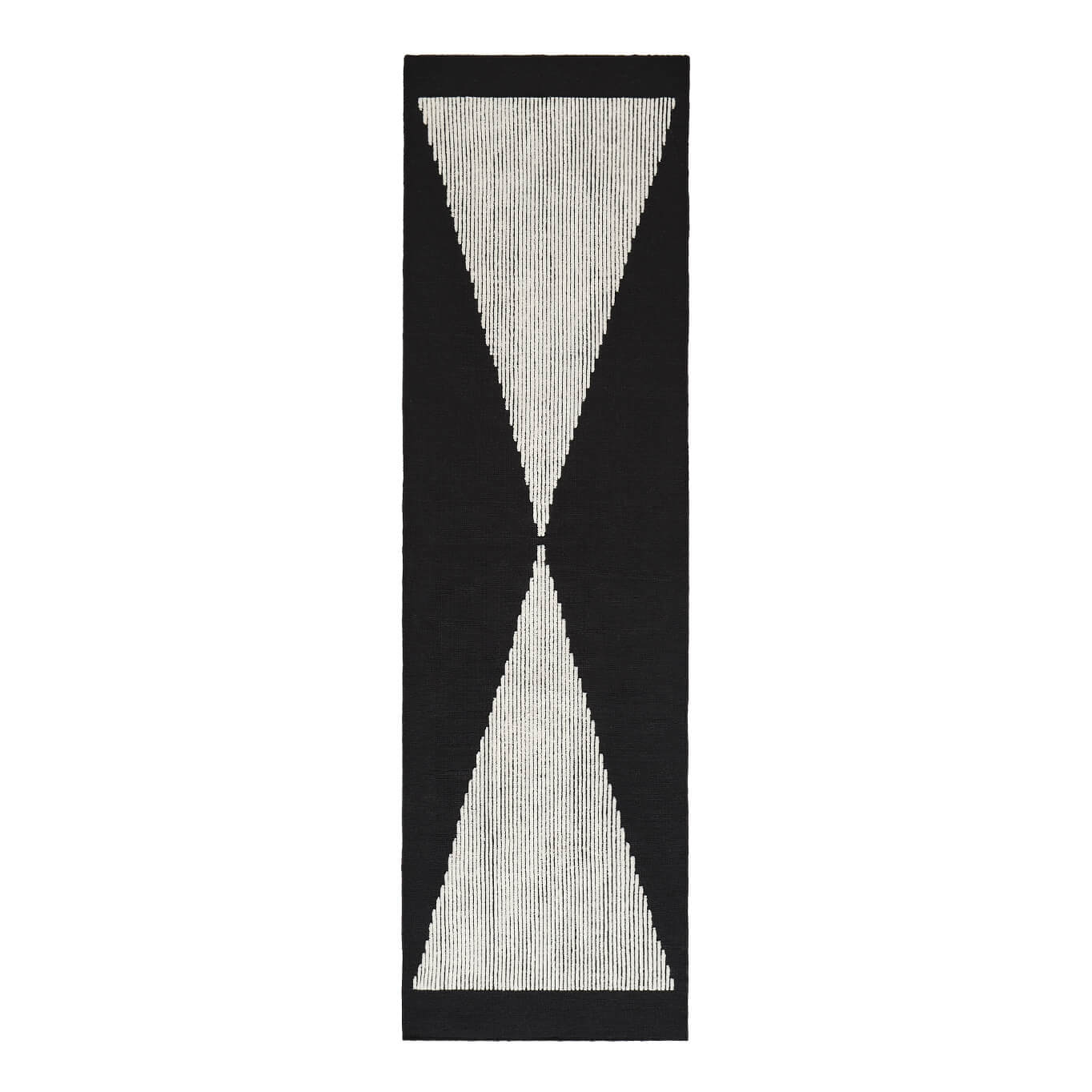 Tapis Tapis WEDGE 70x250  Noir TOM DIXON
