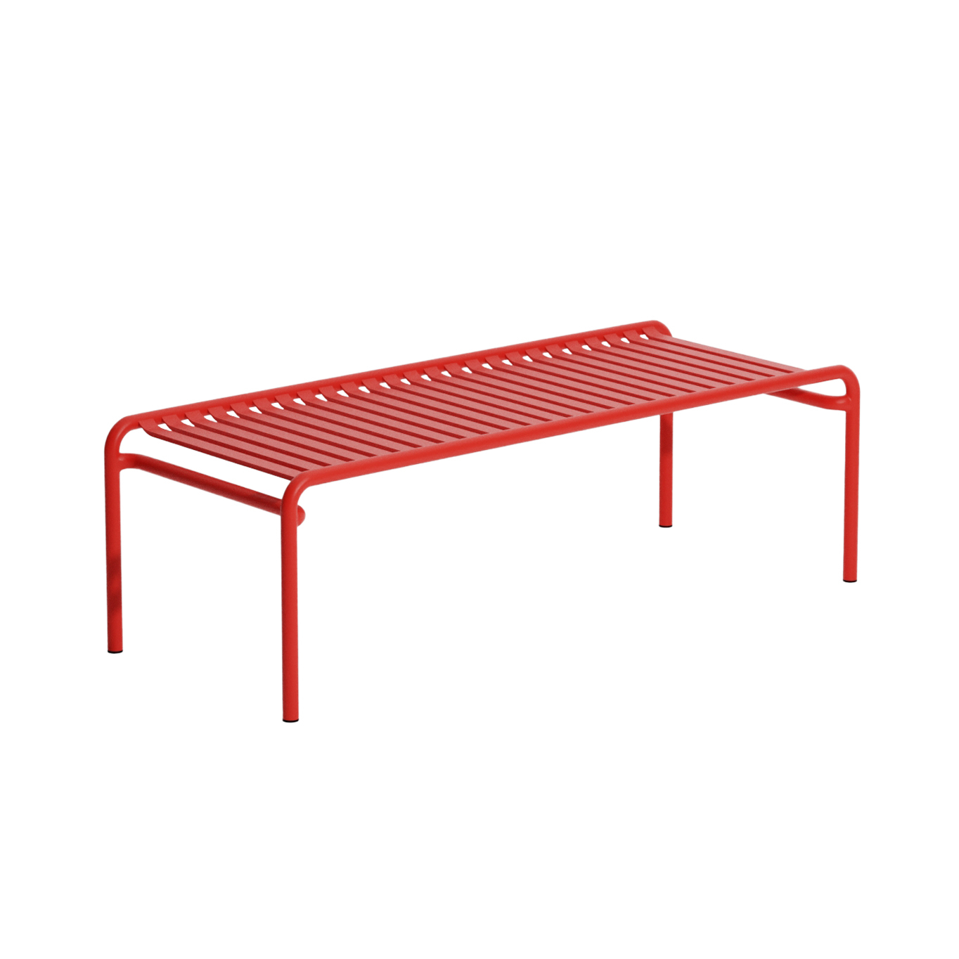 Table basse extérieure WEEK-END Large Rouge PETITE FRITURE