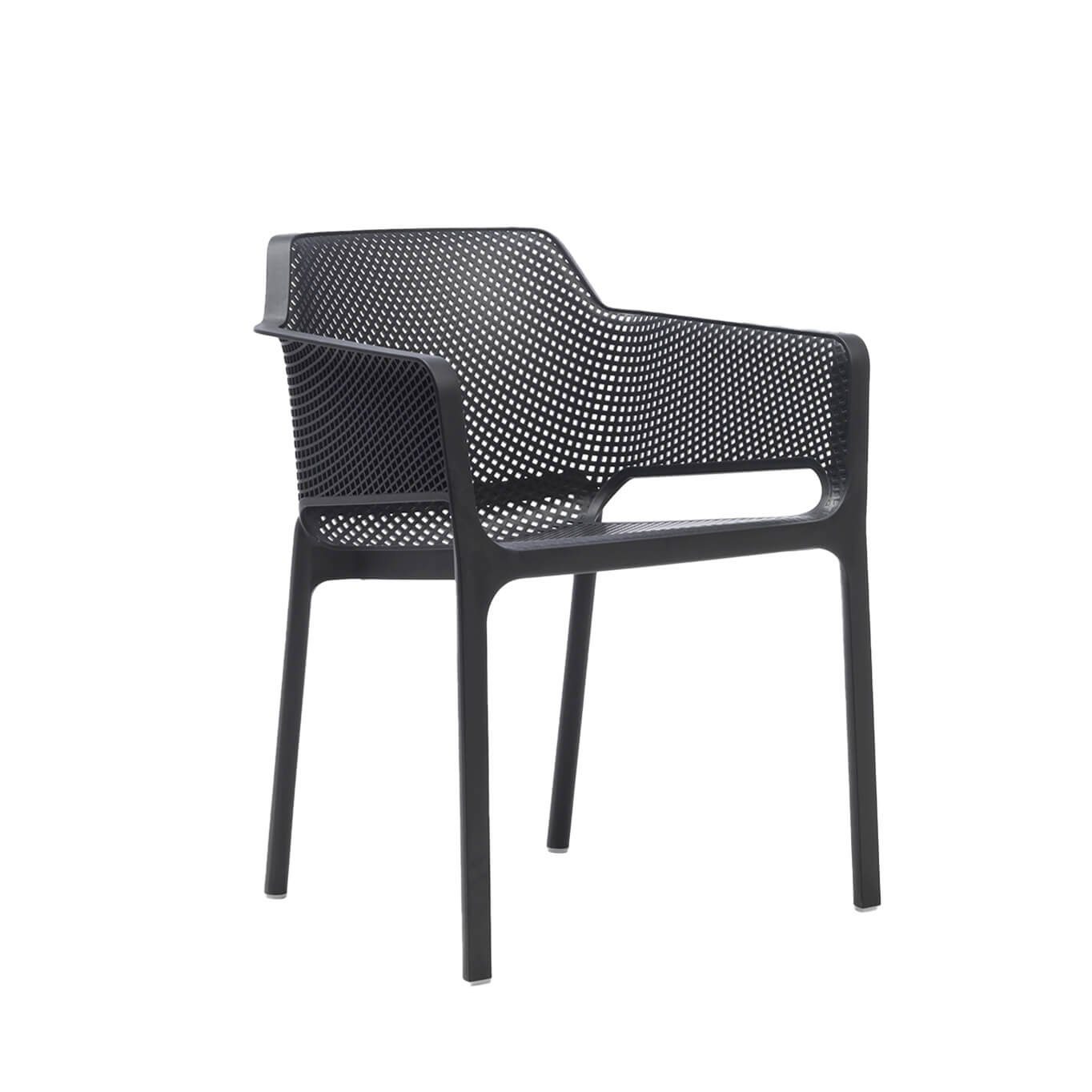 Outdoor Chair and Small Lounge Chair NET Anthracite NARDI